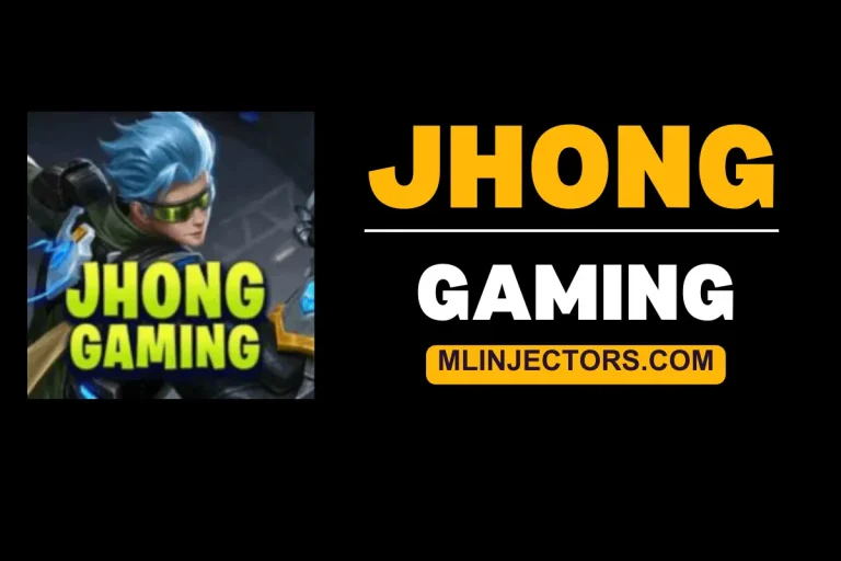 Jhong Gaming APK V28 (ML MOD MENU) Download
